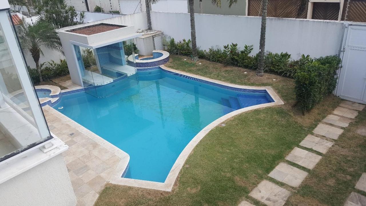 גוארויה Casa Com Piscina A 150M Da Praia Da Enseada מראה חיצוני תמונה