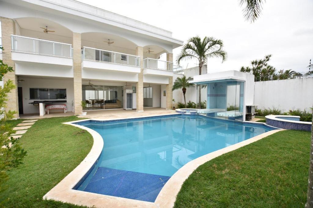 גוארויה Casa Com Piscina A 150M Da Praia Da Enseada מראה חיצוני תמונה
